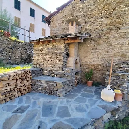 Lägenhet Casa Sud Miranda - Rustico Di Paese Borghetto d'Arroscia